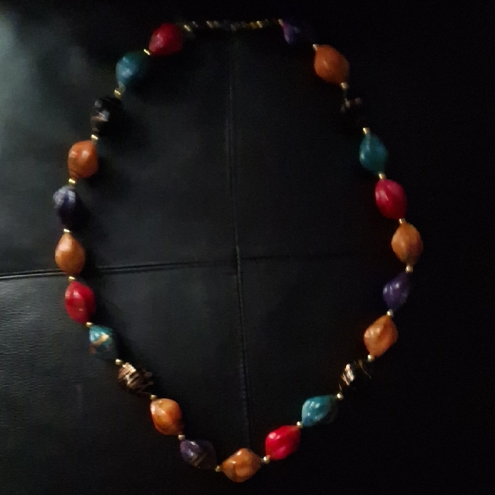 Multicolor Beaded Necklace